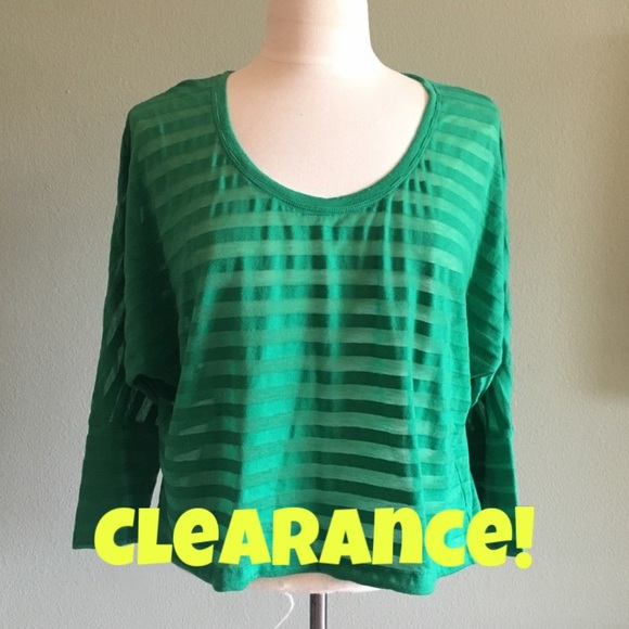BCBGMaxAzria Tops - ❤️LAST DAY! Donating!❤️BCBGMAXAZIRA green shirt